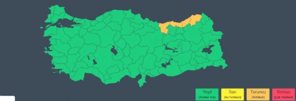 Meteoroloji Uyardı! O İllere Turuncu Kod!